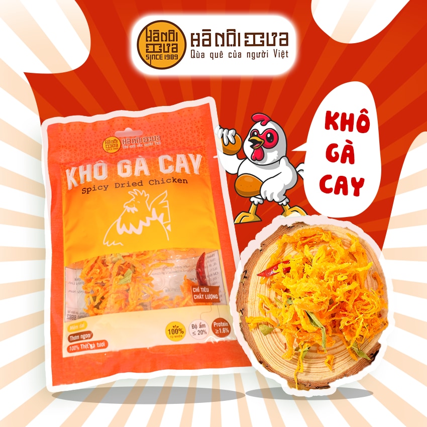 Khô Gà Cay gói (50g)