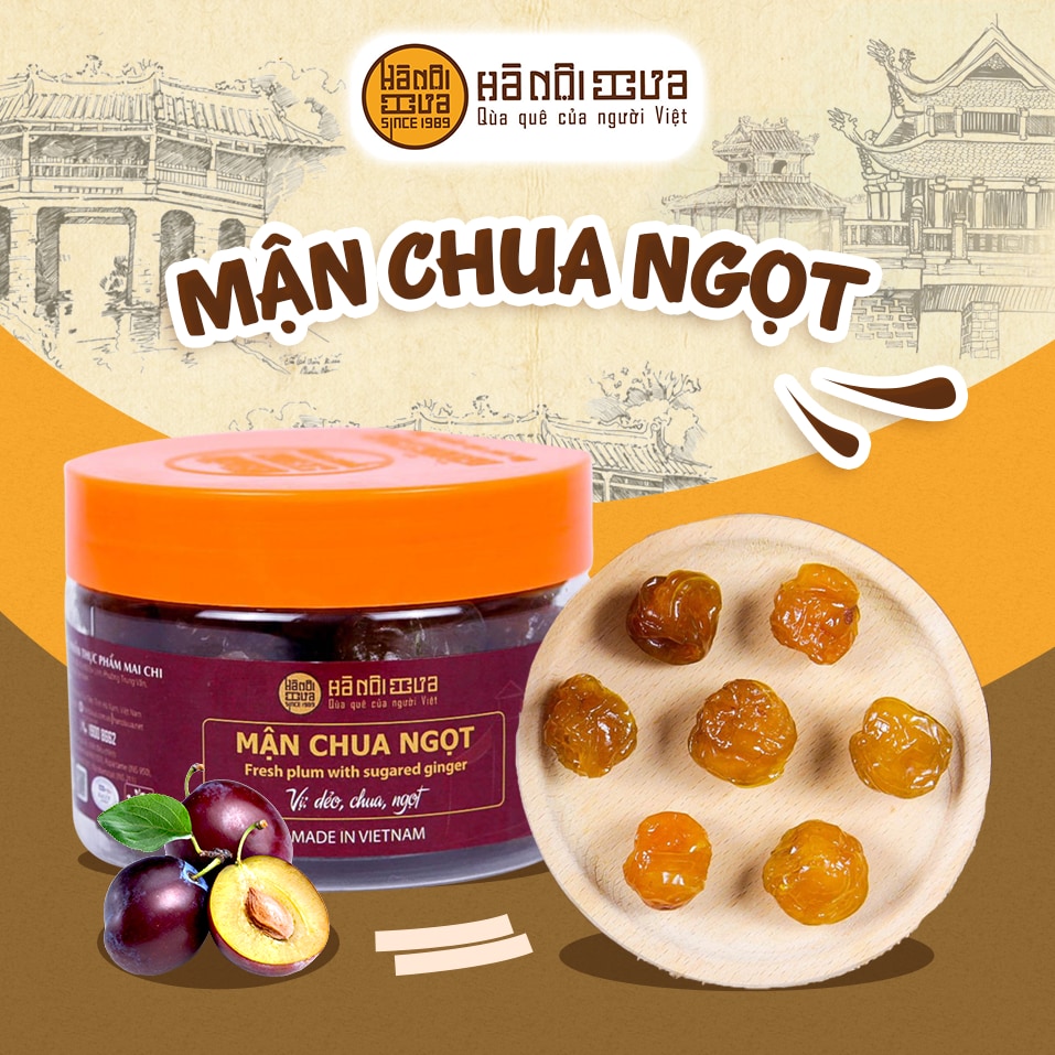 Ô Mai Mận Chua Ngọt Hộp (250g)