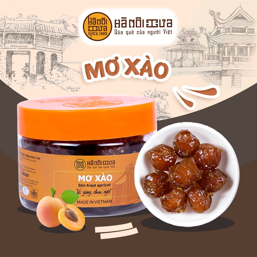 Ô Mai Mơ Xào hộp (250g)