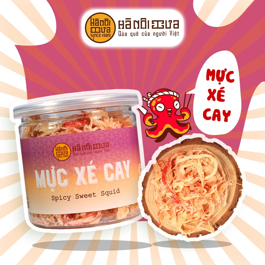 Mực Xé Cay  hộp (130g)