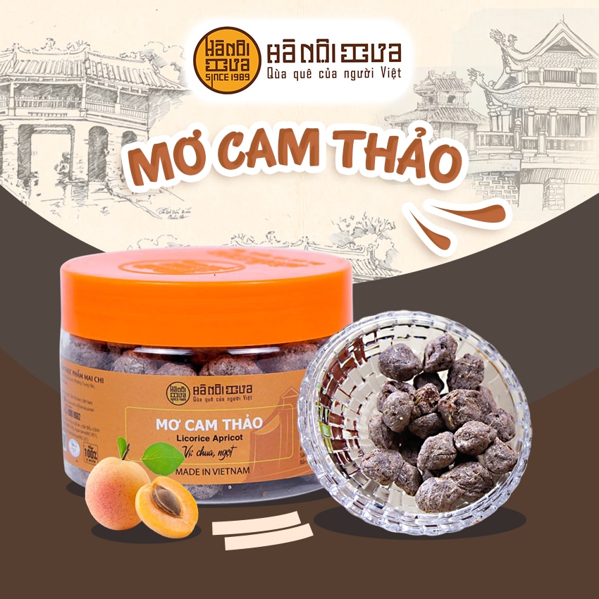 Ô Mai Mơ Cam Thảo hộp (250g)