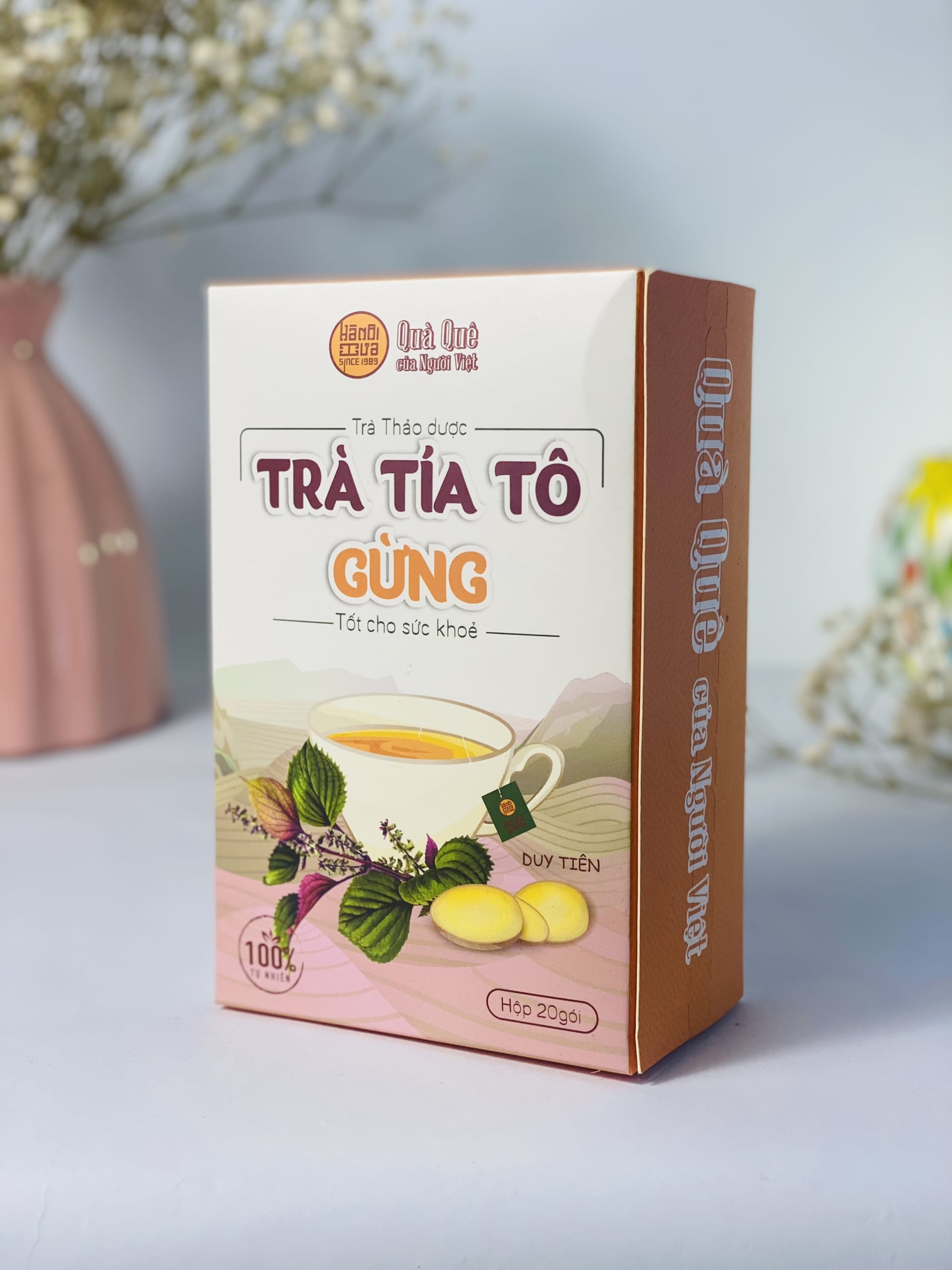 Trà Tía tô – gừng