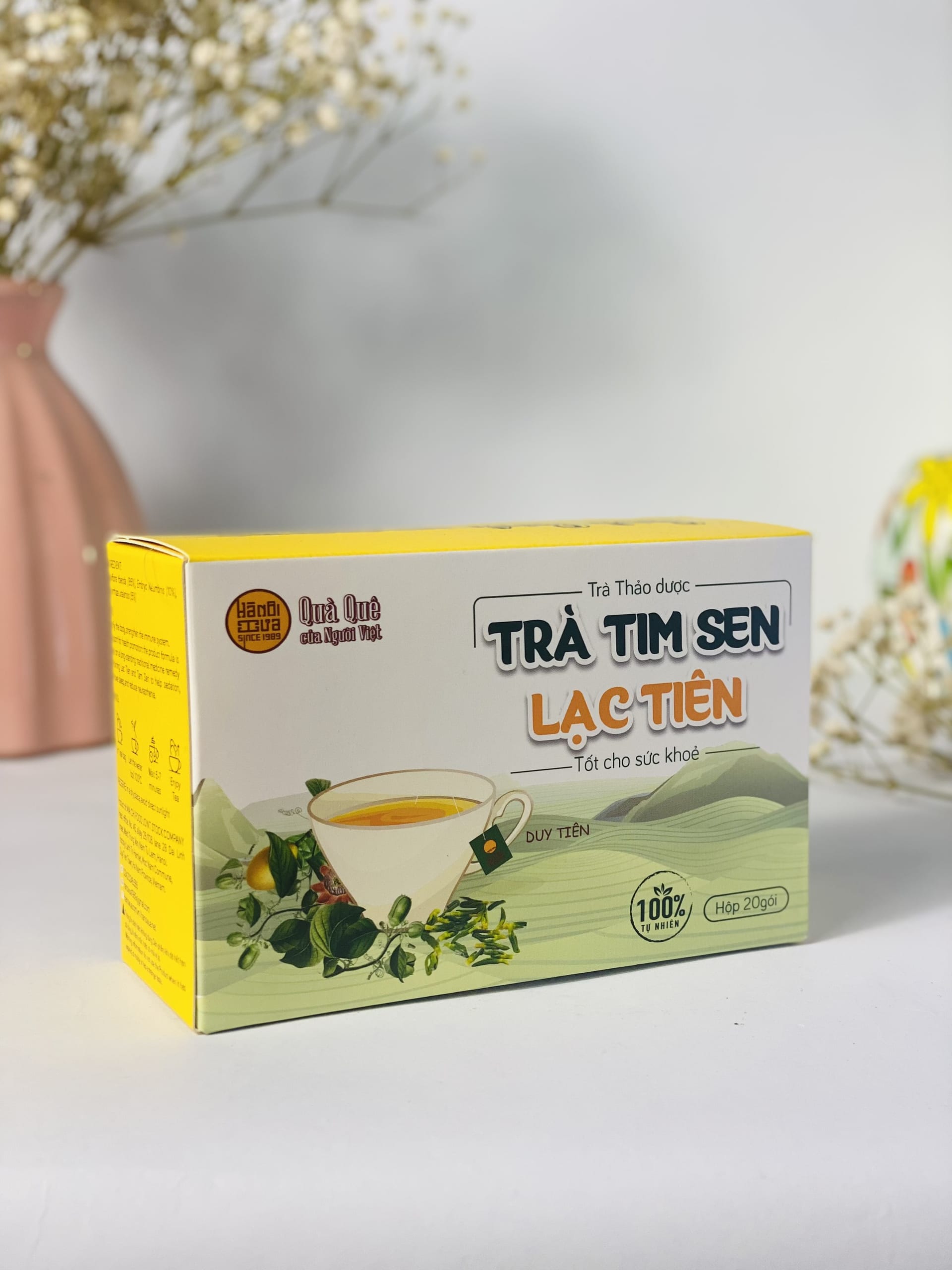 Trà Tim Sen Lạc Tiên – Hà Nội Xưa giúp an thần, ngủ ngon, điều trị bệnh mất ngủ