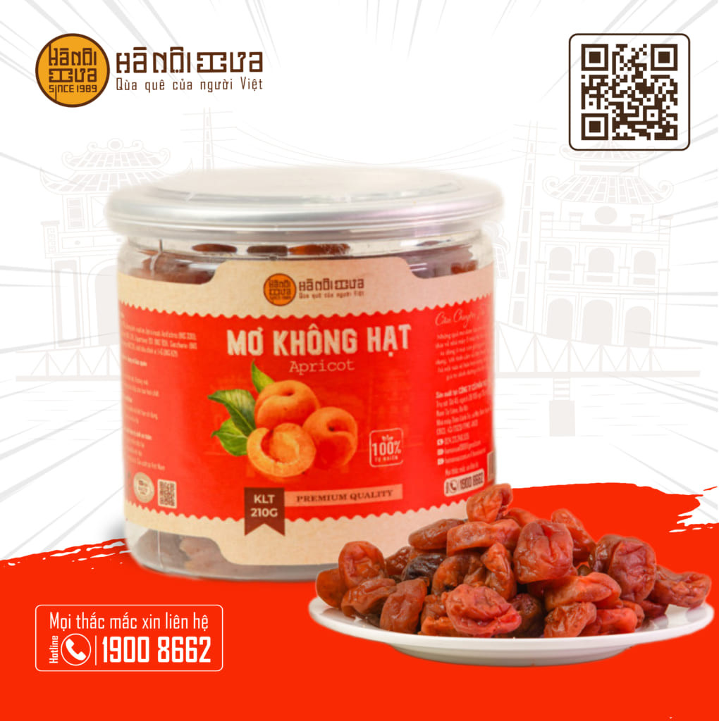 Mơ Không Hạt Hà Nội Xưa Hộp 210g