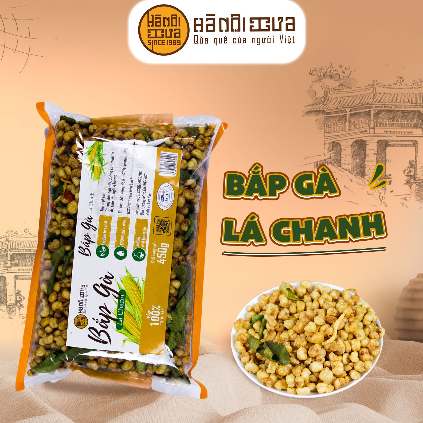 Bắp gà lá chanh  450g