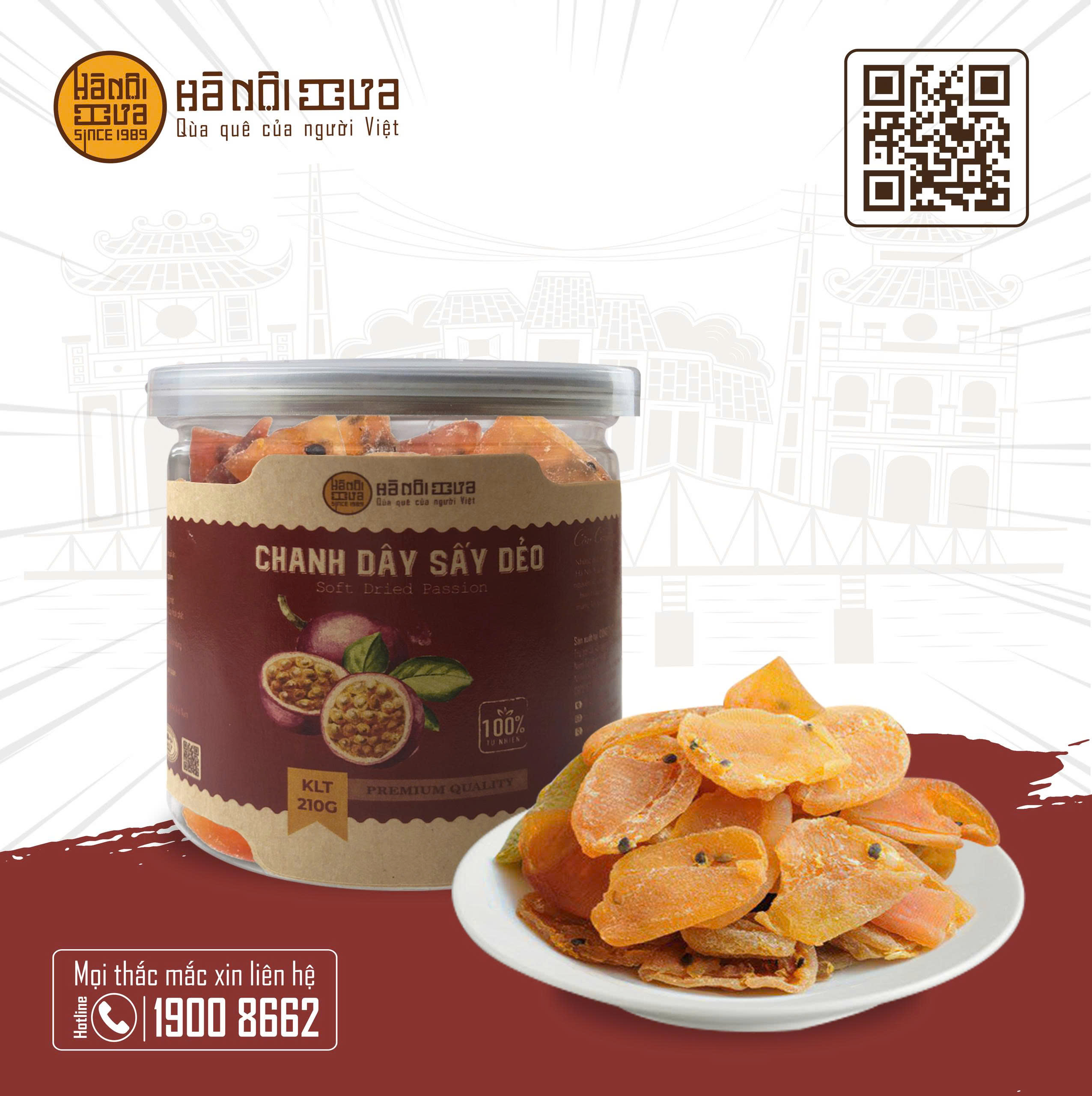 Chanh dây sấy dẻo