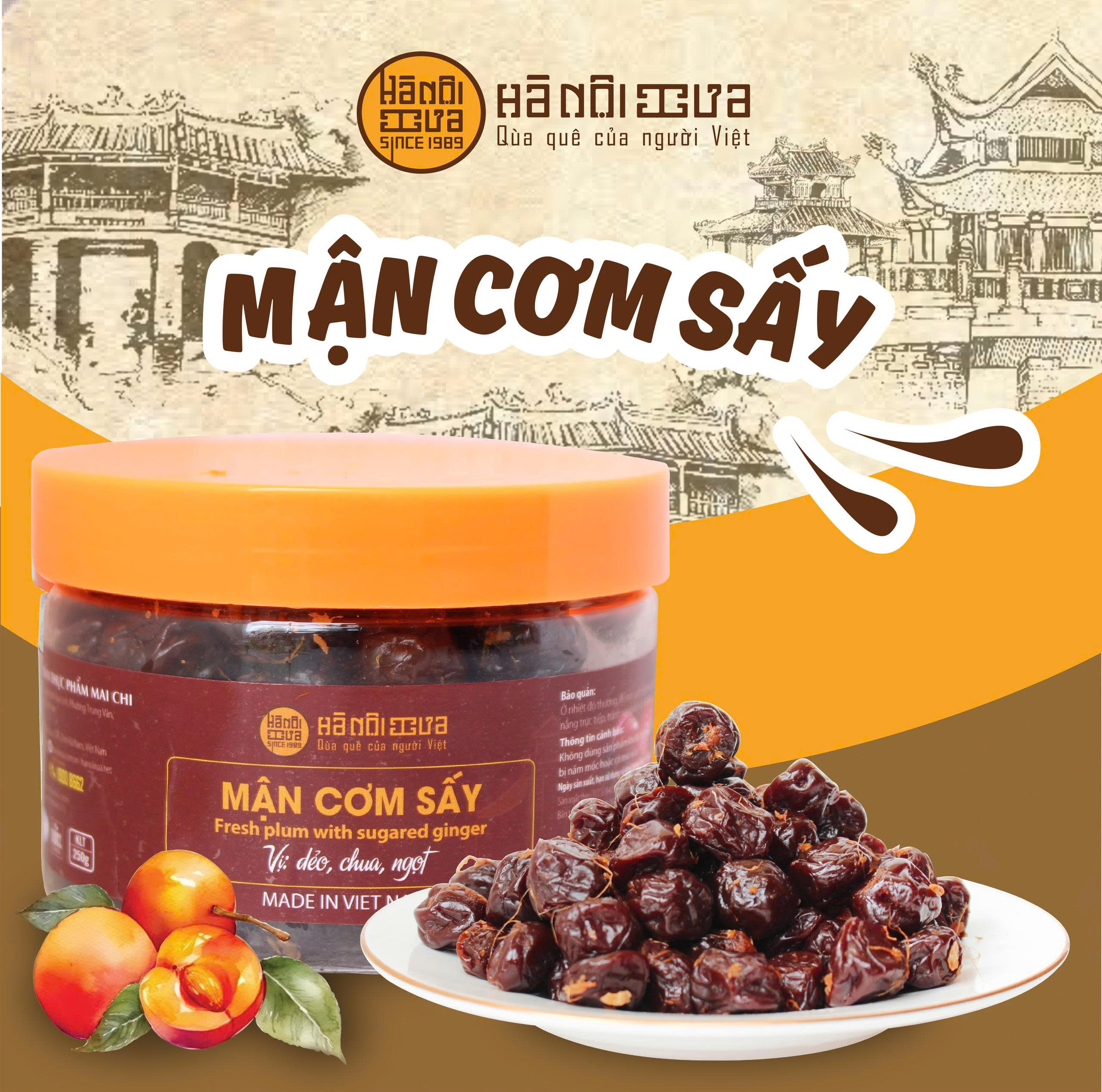 Ô mai Mận cơm sấy