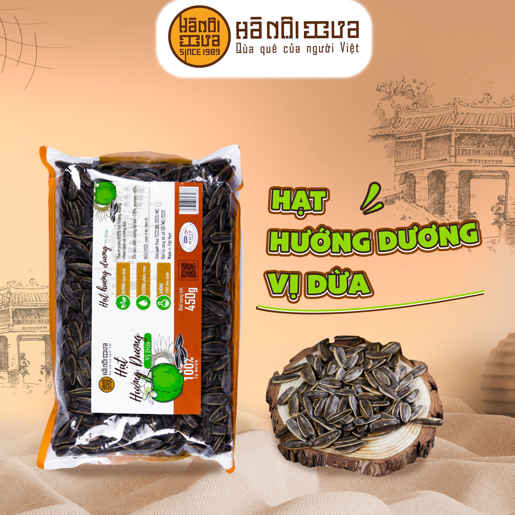 Hạt Hướng Dương 450g
