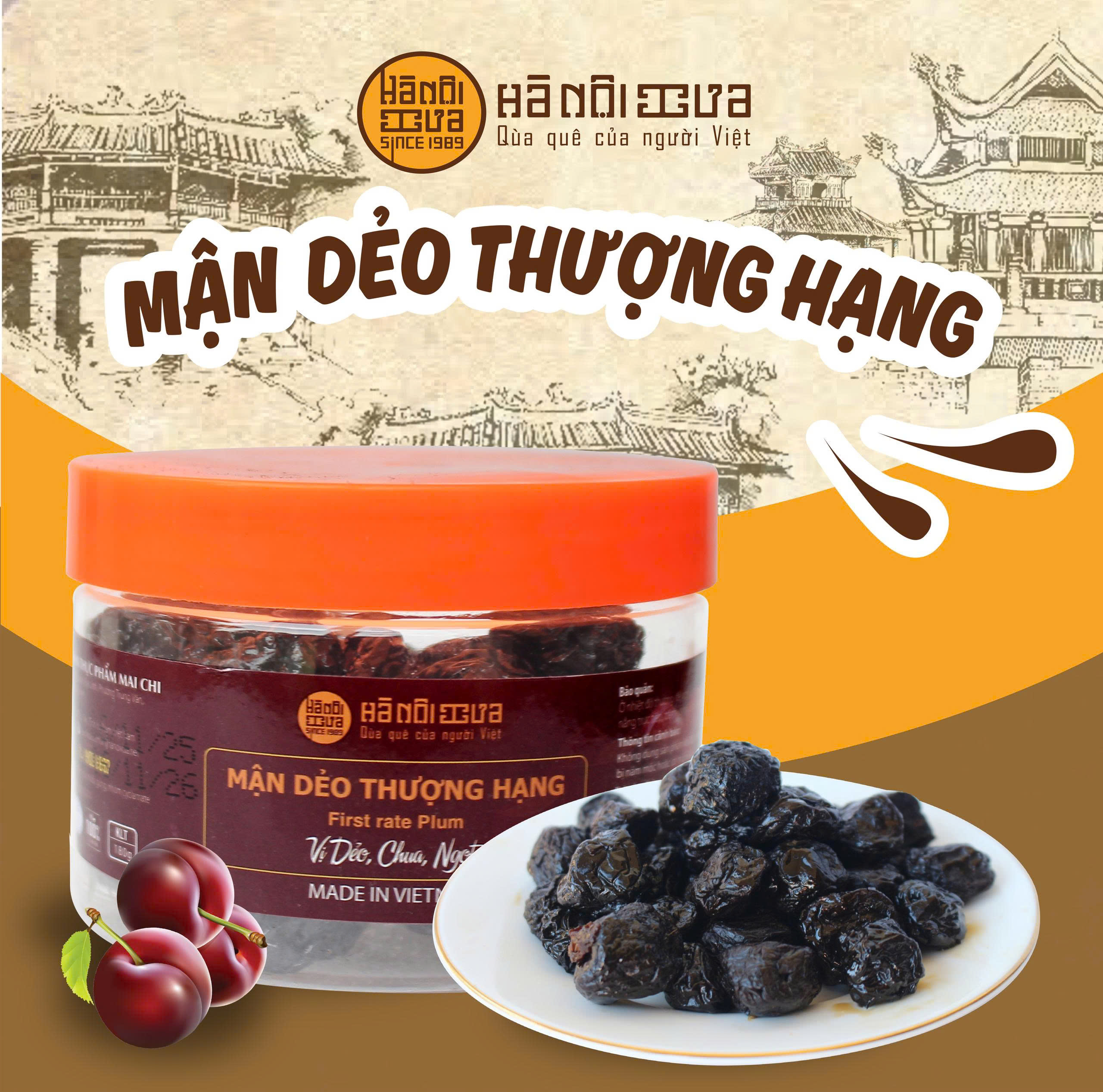 Ô mai Mận dẻo thượng hạng
