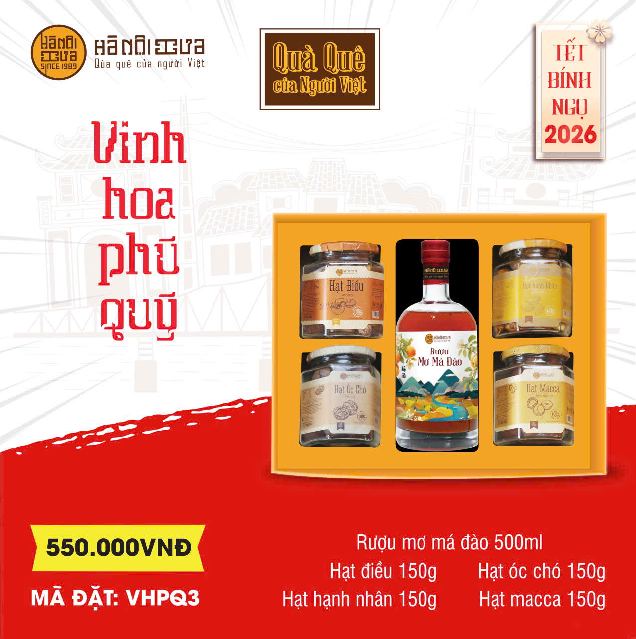Set Quà Tết Vinh Hoa Phú Quý- VHPQ3
