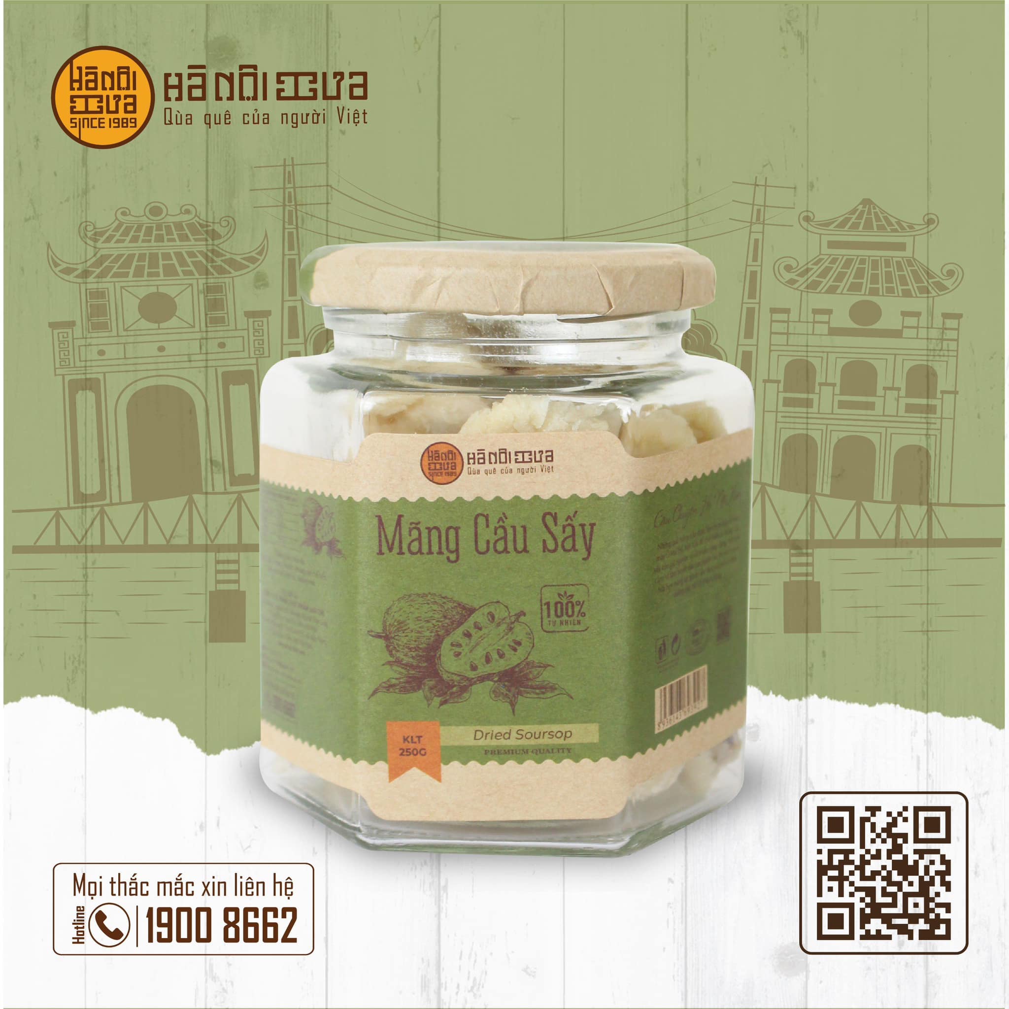 Mãng cầu sấy dẻo tự nhiên