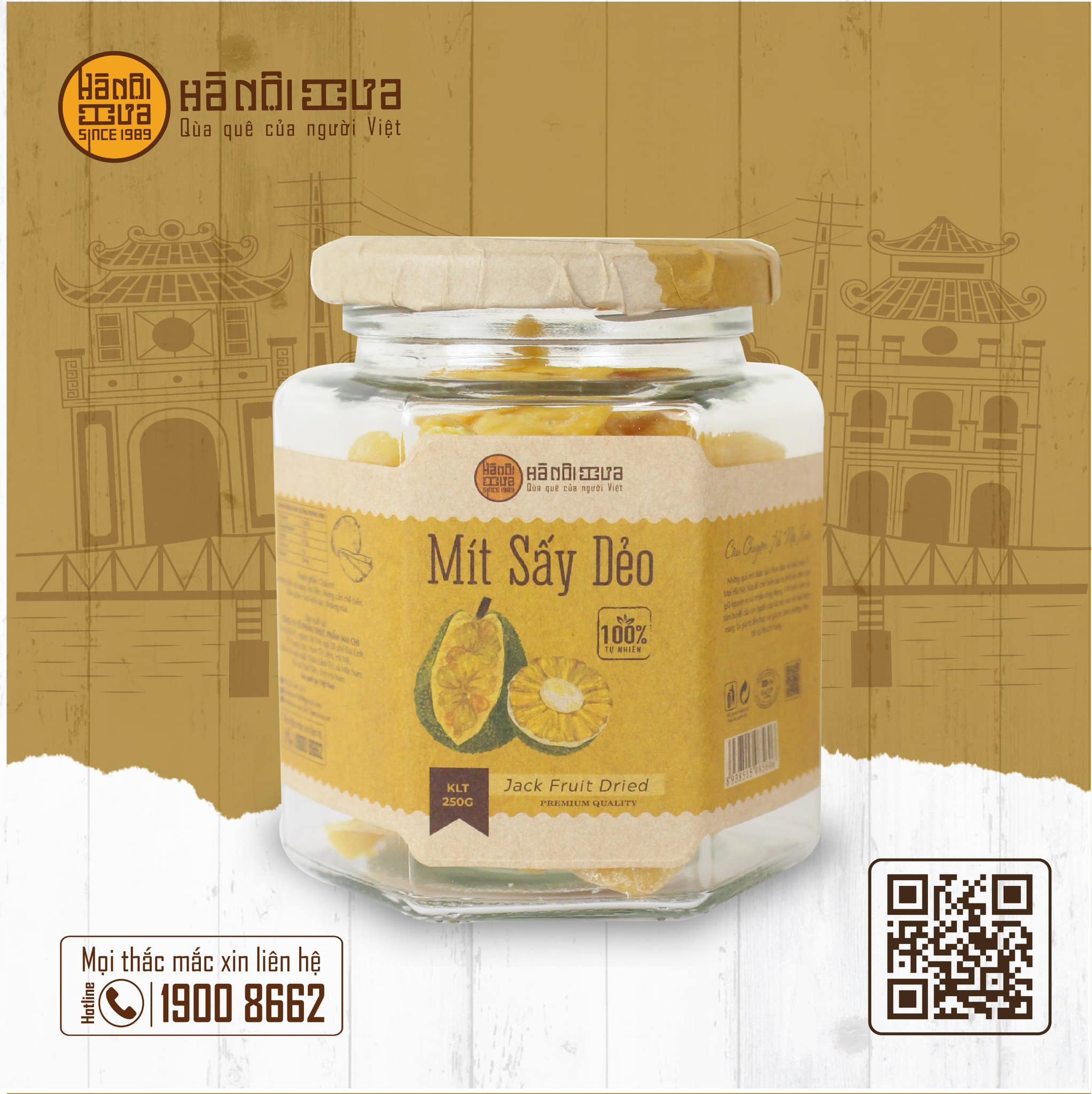 Mít sấy dẻo tự nhiên