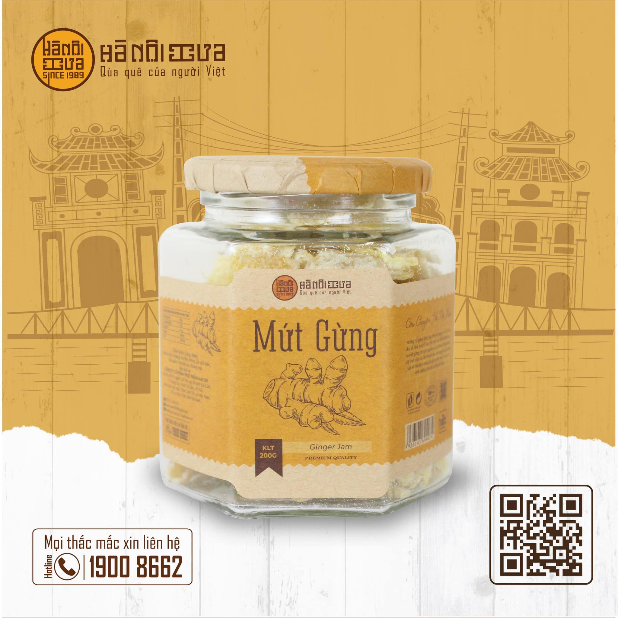 Mứt gừng thơm cay