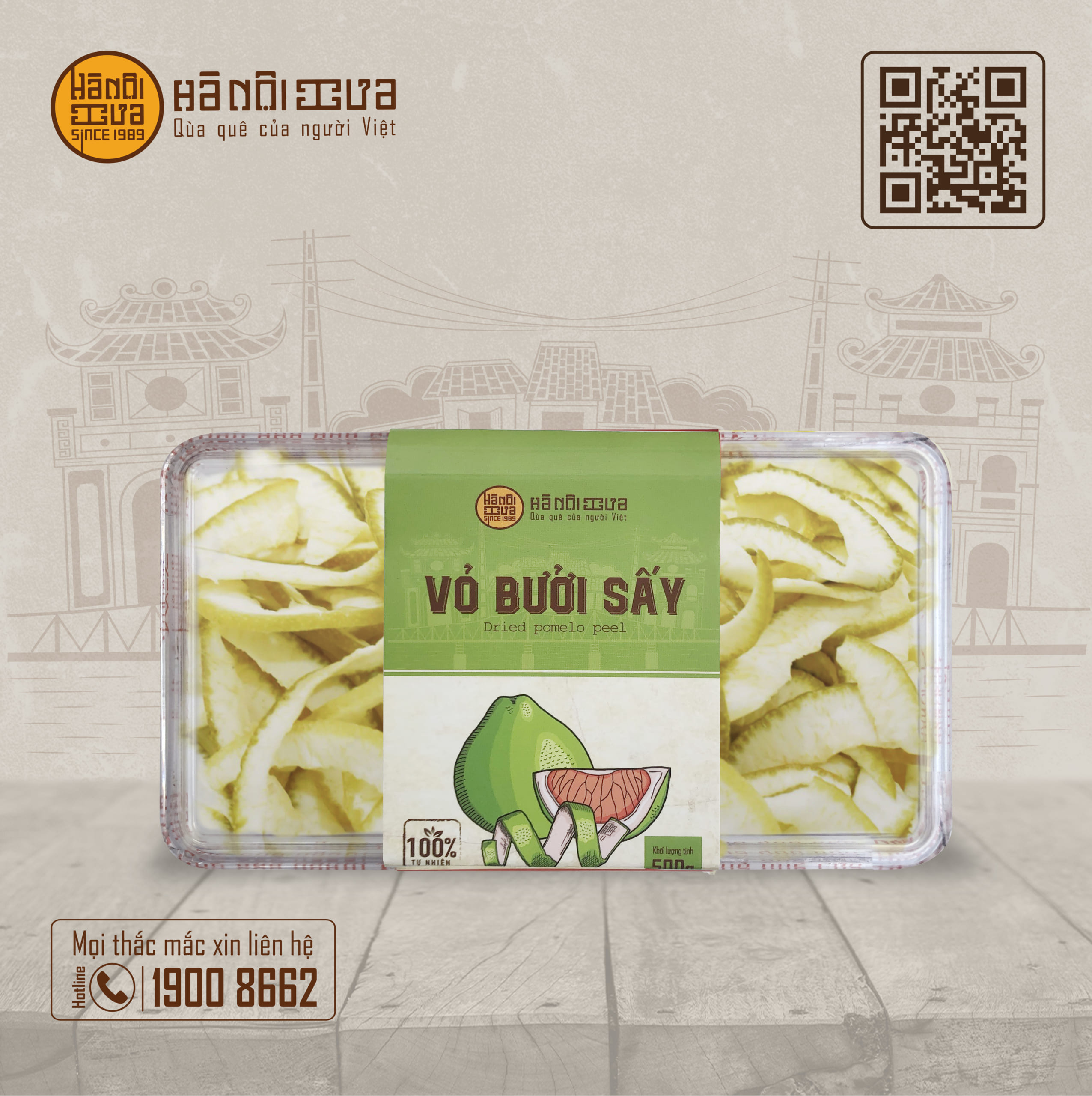 Mứt vỏ bưởi sấy