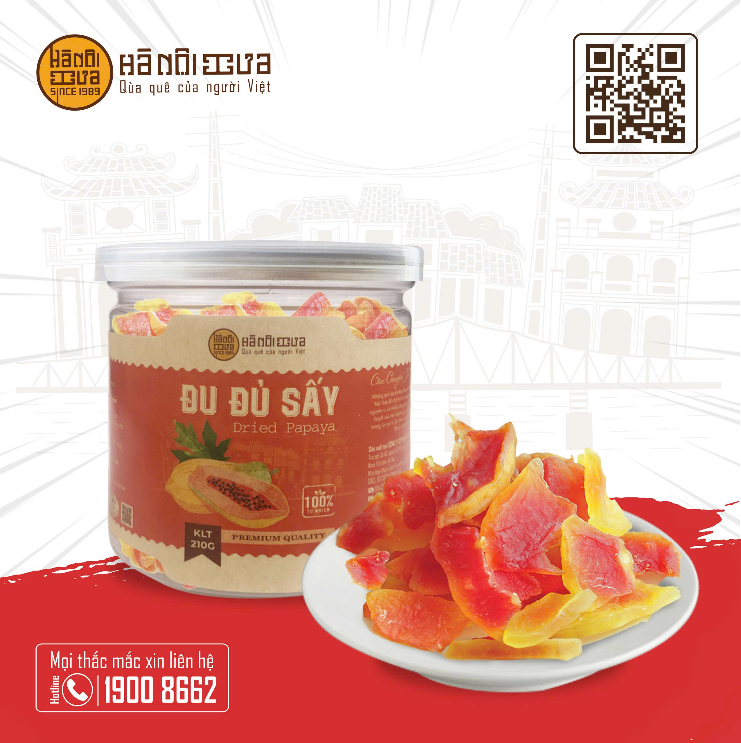 Đu đủ sấy dẻo