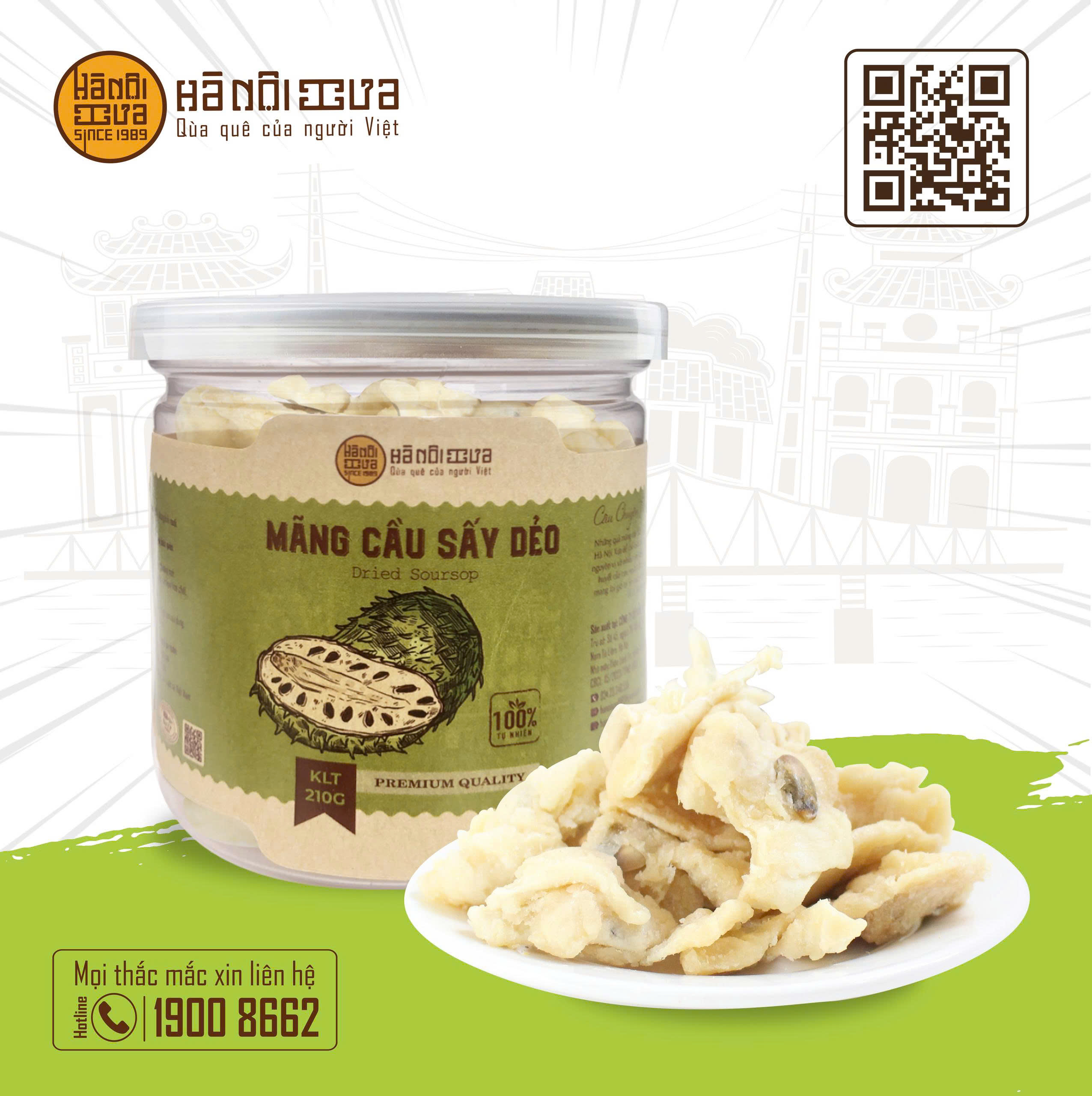 mằng cầu sấy dẻo