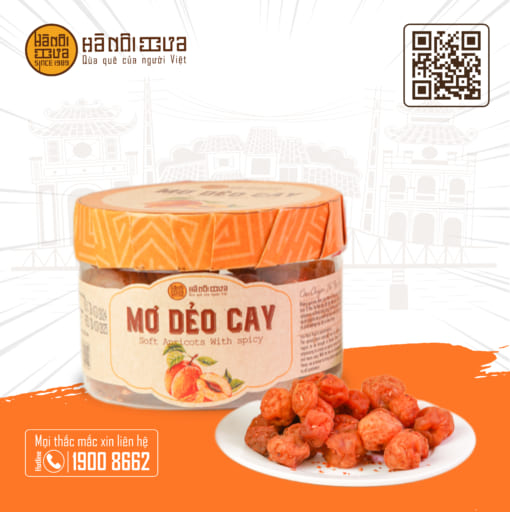 Ô mai mơ dẻo cay