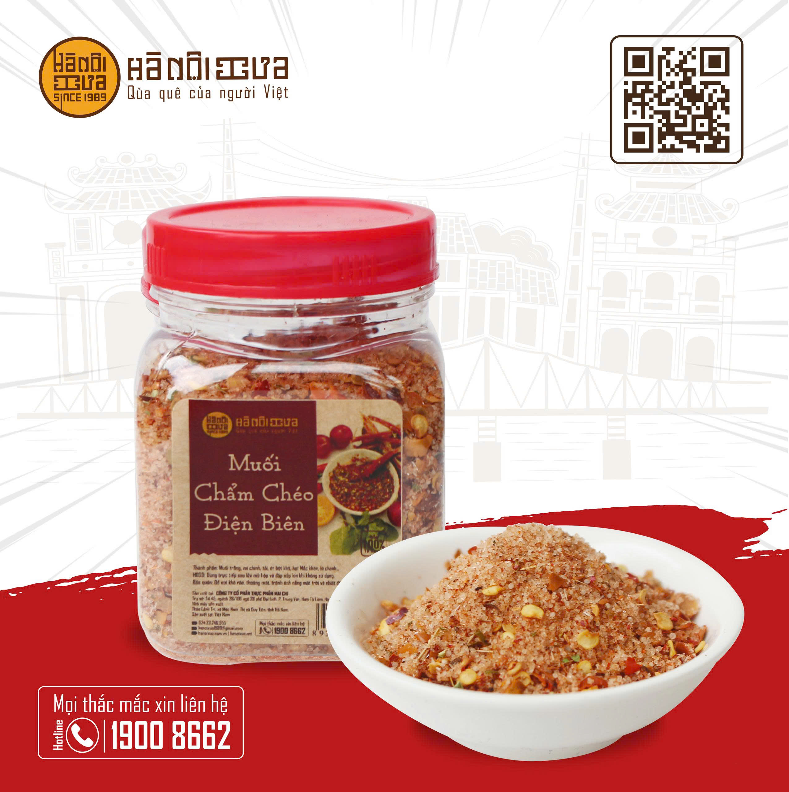 Muối chẩm chéo Điện Biên 130g